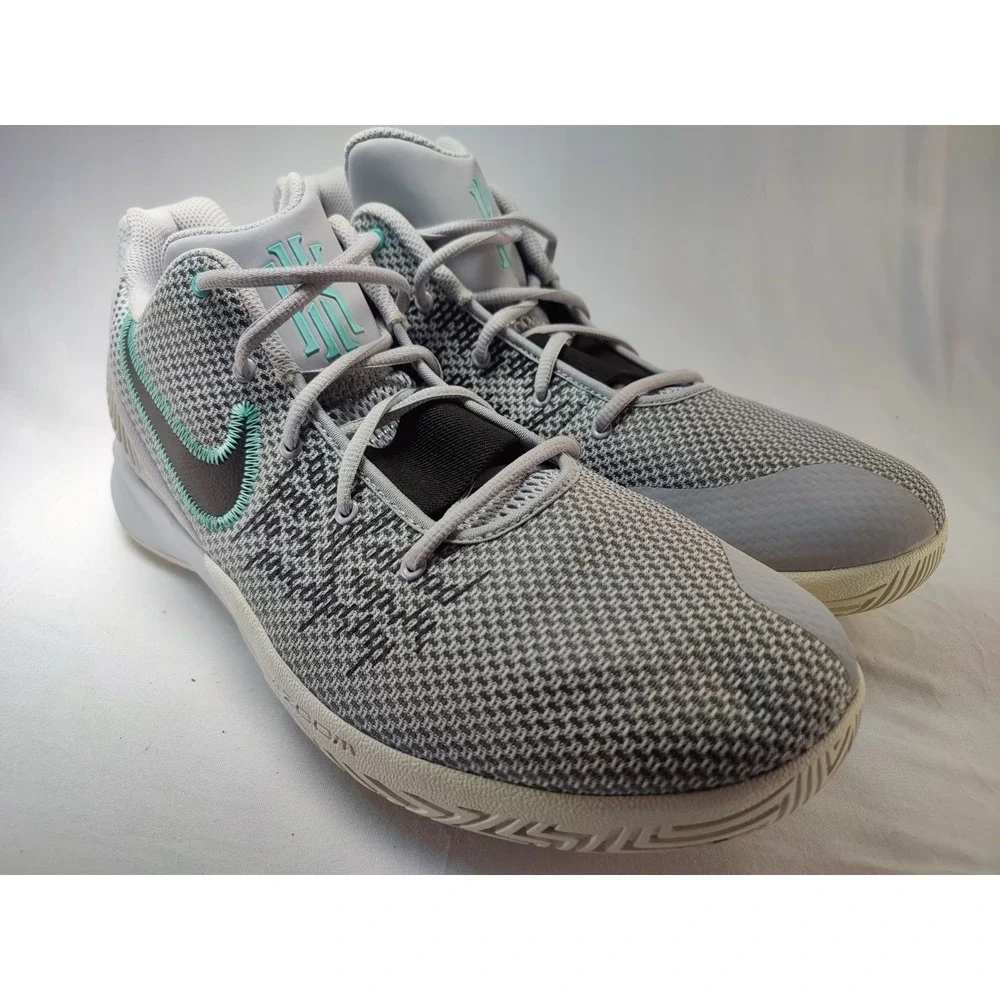 Nike Kyrie Flytrap II Wolf Grey Mint Mens Basketball Sneaker US 14 - Picture 1 of 11